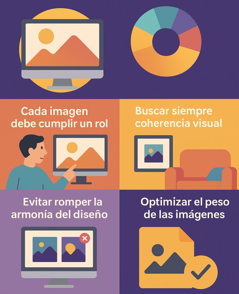 Imágenes, optimización y paleta de colores