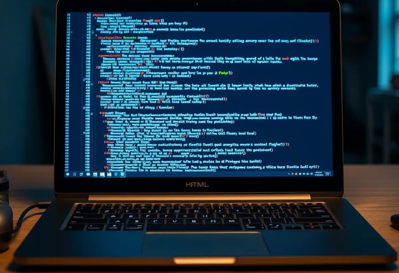 HTML Laptop