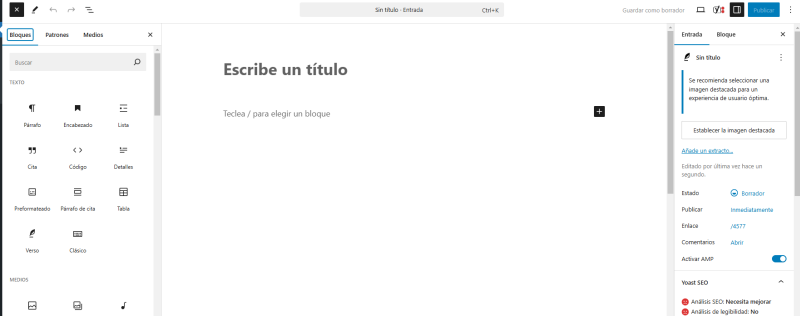 WordPress Editor