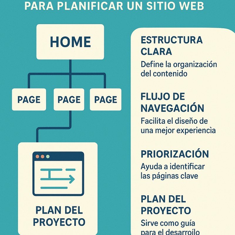 Mapa de sitio - Infografía