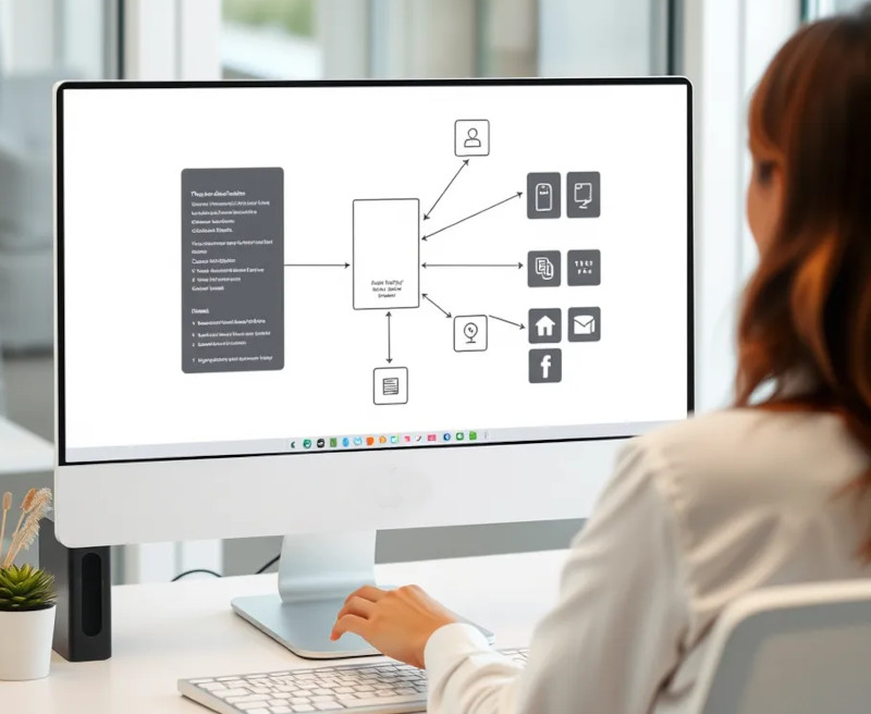 Web Designer wireframe
